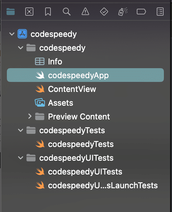 @main app file SwiftUI